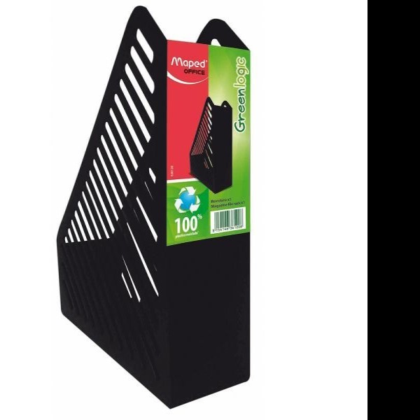 REVISTERO PLASTICO GREENLOGIC MAPED NEGRO C8